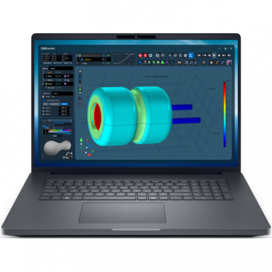 Laptop Dell Pro Max 18 Plus MB18250 BTO109_MB18250_EMEA_UBU