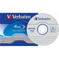 Disc Blu-ray Verbatim BD-R DL 50 GB 6x 43747