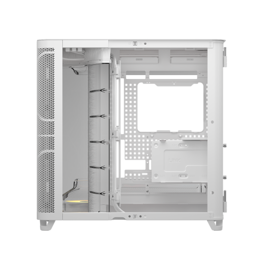 Carcasa Corsair AIR 5400 RS-R ARGB Triple Chamber Mid-Tower PC Case - White CC-9011319-WW