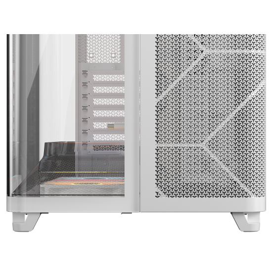 Carcasa Corsair AIR 5400 RS-R ARGB Triple Chamber Mid-Tower PC Case - White CC-9011319-WW