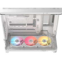Carcasa Corsair AIR 5400 RS-R ARGB Triple Chamber Mid-Tower PC Case - White CC-9011319-WW