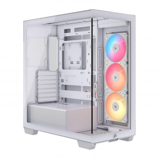 Carcasa Corsair 3500X RS-R ARGB Mid-Tower PC Case - White CC-9011323-WW