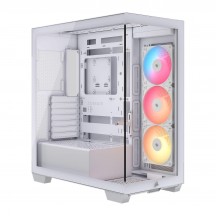 Carcasa Corsair 3500X RS-R ARGB Mid-Tower PC Case - White CC-9011323-WW