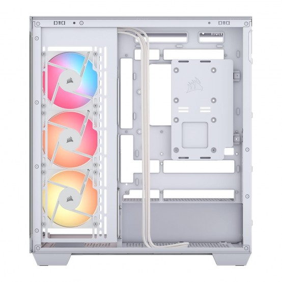Carcasa Corsair 3500X RS-R ARGB Mid-Tower PC Case - White CC-9011323-WW