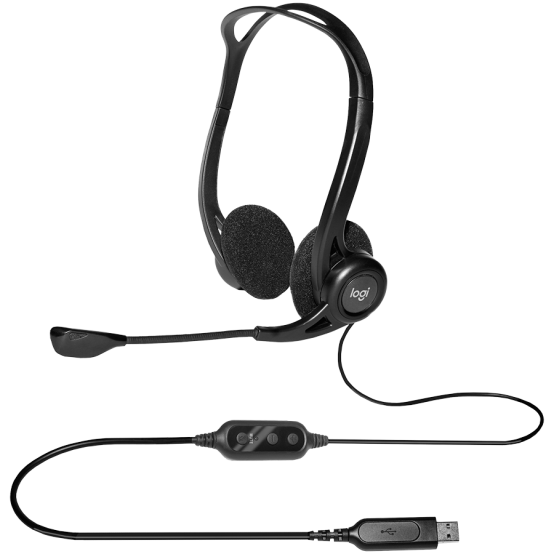 Casca Logitech PC Headset 960 USB 981-000100