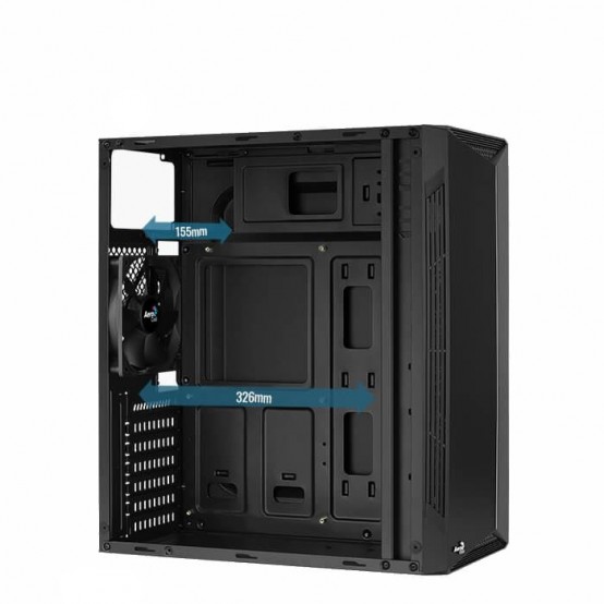 Carcasa Aerocool Split Tempered Glass SPLIT-A-BK-V1