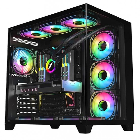 Carcasa 1st Player  MV8-TP BLACK