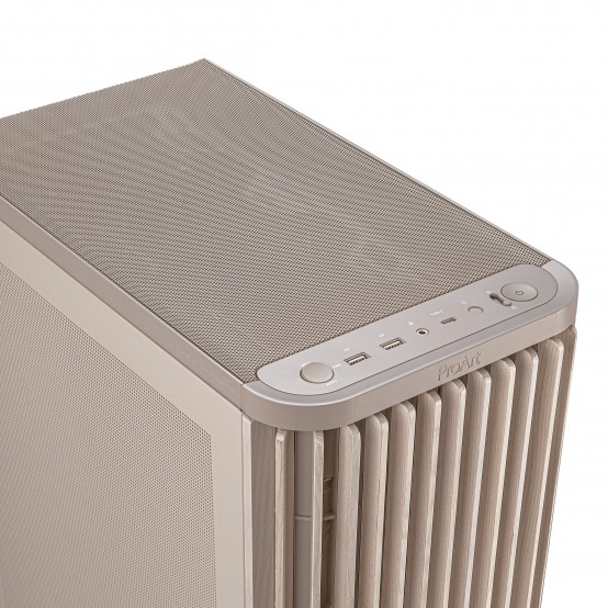 Carcasa ASUS ProArt PA401 Wood Mesh PWM Beige 90DC00M7-B39000