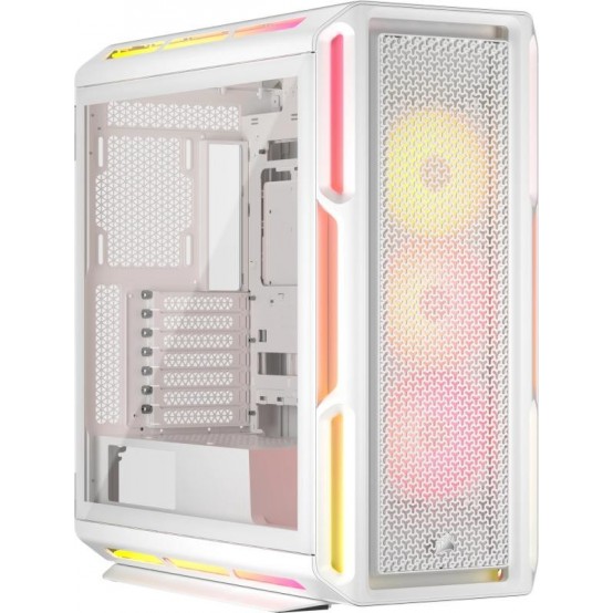 Carcasa Corsair iCUE LINK 5000T LX RGB Mid-Tower High-Performance PC Case - White CC-9011299-WW