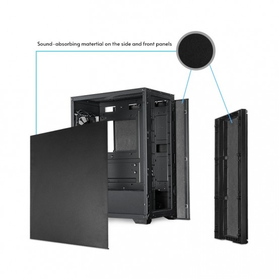 Carcasa ChiefTec Pro Midi Q AS-02B-OP