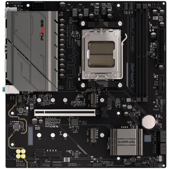 Placa de baza Sapphire PULSE A620AM 52118-03-40G
