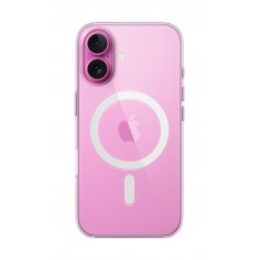 Husa Apple iPhone 16 Clear Case with MagSafe MA6A4ZM/A 2