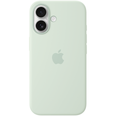 Husa Apple iPhone 16 Silicone Case with MagSafe - Aquamarine MDGP4ZM/A