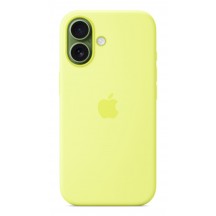 Husa Apple iPhone 17 Silicone Case with MagSafe - Neon Yellow MGEV4ZM/A