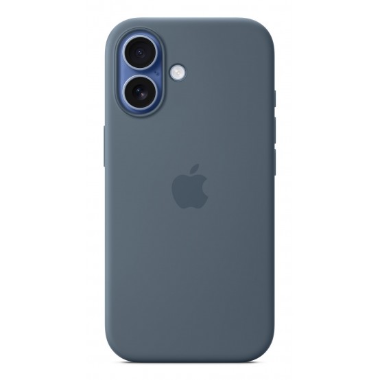 Husa Apple iPhone 17 Silicone Case with MagSafe - Anchor Blue MGEW4ZM/A