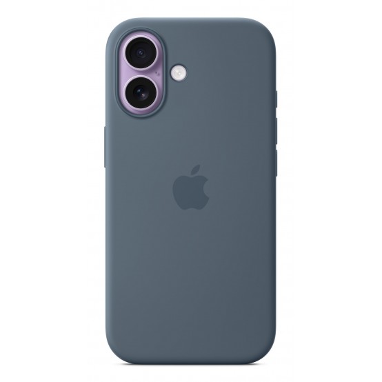 Husa Apple iPhone 17 Silicone Case with MagSafe - Anchor Blue MGEW4ZM/A