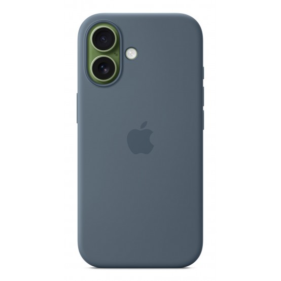Husa Apple iPhone 17 Silicone Case with MagSafe - Anchor Blue MGEW4ZM/A