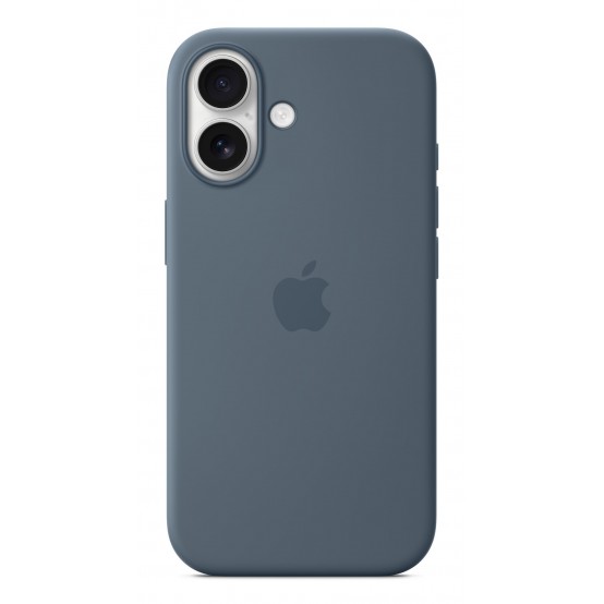 Husa Apple iPhone 17 Silicone Case with MagSafe - Anchor Blue MGEW4ZM/A