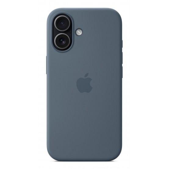 Husa Apple iPhone 17 Silicone Case with MagSafe - Anchor Blue MGEW4ZM/A