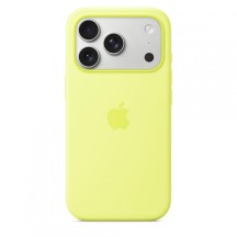Husa Apple iPhone 17 Pro Silicone Case with MagSafe - Neon Yellow MGFF4ZM/A