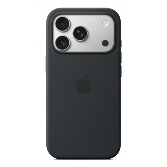 Husa Apple iPhone 17 Pro Silicone Case with MagSafe - Black MGFK4ZM/A