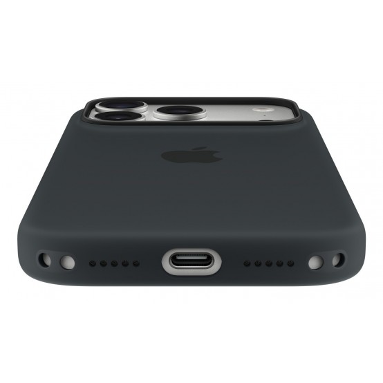 Husa Apple iPhone 17 Pro Silicone Case with MagSafe - Black MGFK4ZM/A