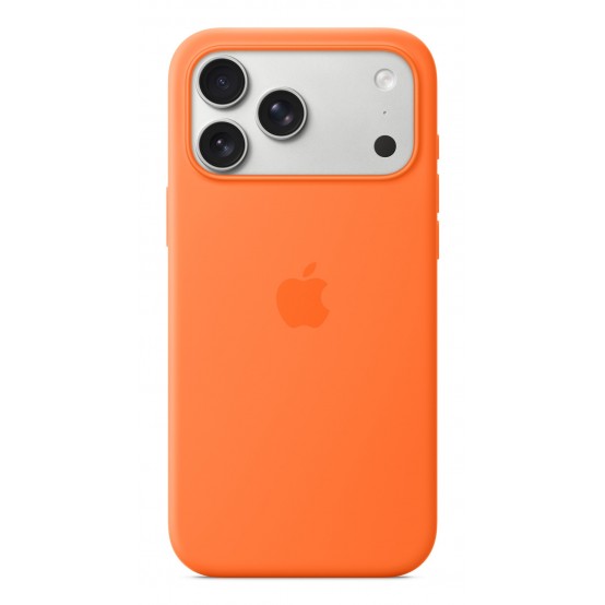 Husa Apple iPhone 17 Pro Max Silicone Case with MagSafe - Orange MGFL4ZM/A