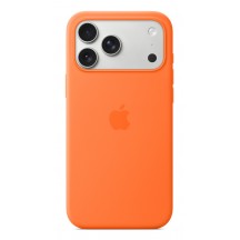 Husa Apple iPhone 17 Pro Max Silicone Case with MagSafe - Orange MGFL4ZM/A