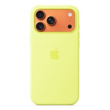 Husa Apple iPhone 17 Pro Max Silicone Case with MagSafe - Neon Yellow MGFM4ZM/A