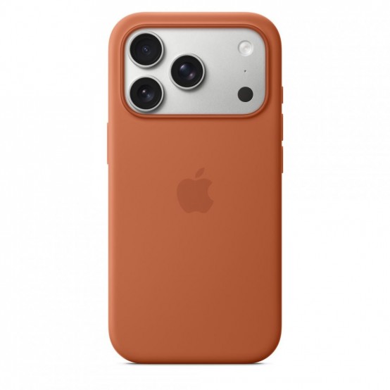 Husa Apple iPhone 17 Pro Max Silicone Case with MagSafe - Terra Cotta MGFQ4ZM/A