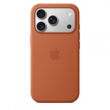 Husa Apple iPhone 17 Pro Max Silicone Case with MagSafe - Terra Cotta MGFQ4ZM/A
