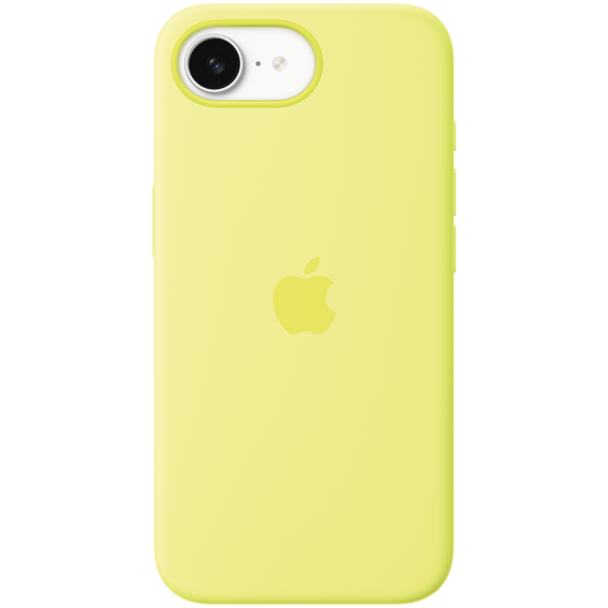 Husa Apple iPhone 16e Silicone Case - Neon Yellow MGYW4ZM/A