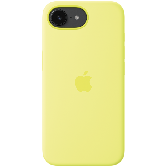 Husa Apple iPhone 16e Silicone Case - Neon Yellow MGYW4ZM/A