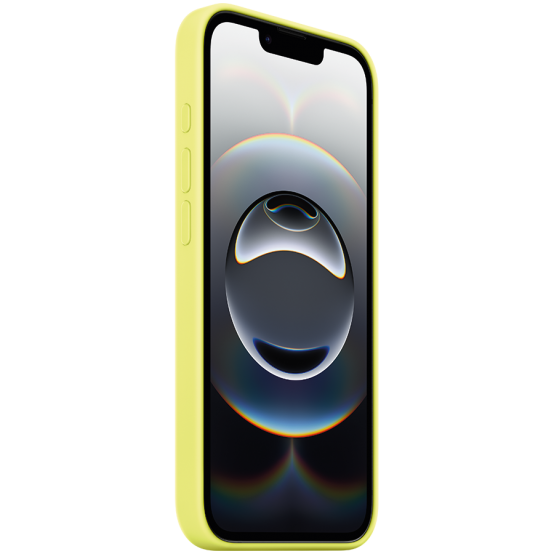 Husa Apple iPhone 16e Silicone Case - Neon Yellow MGYW4ZM/A