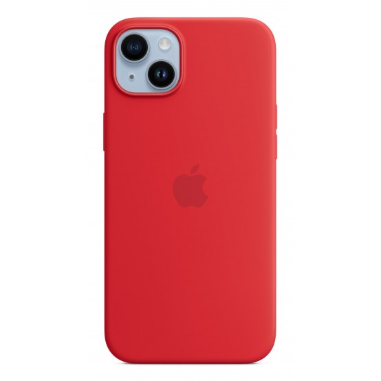 Husa Apple iPhone 14 Plus Silicone Case with MagSafe - (PRODUCT)RED MW513ZM/A