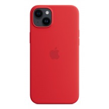 Husa Apple iPhone 14 Plus Silicone Case with MagSafe - (PRODUCT)RED MW513ZM/A
