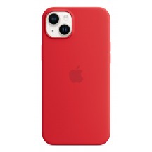Husa Apple iPhone 14 Plus Silicone Case with MagSafe - (PRODUCT)RED MW513ZM/A