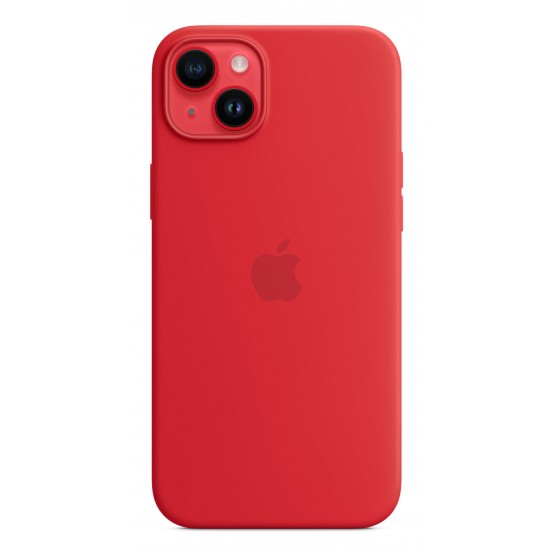 Husa Apple iPhone 14 Plus Silicone Case with MagSafe - (PRODUCT)RED MW513ZM/A