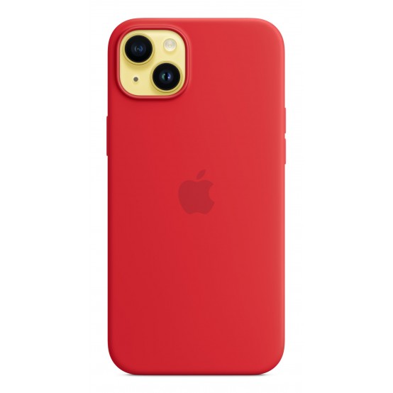 Husa Apple iPhone 14 Plus Silicone Case with MagSafe - (PRODUCT)RED MW513ZM/A