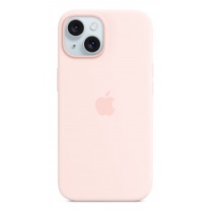 Husa Apple iPhone 15 Silicone Case with MagSafe - Light Pink MXPH3ZM/A