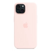 Husa Apple iPhone 15 Silicone Case with MagSafe - Light Pink MXPH3ZM/A