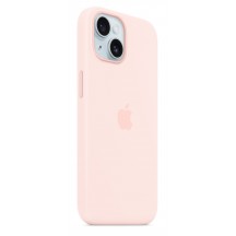 Husa Apple iPhone 15 Silicone Case with MagSafe - Light Pink MXPH3ZM/A