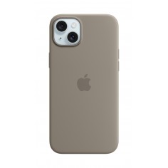 Husa Apple iPhone 15 Plus Silicone Case with MagSafe - Clay MXQU3ZM/A