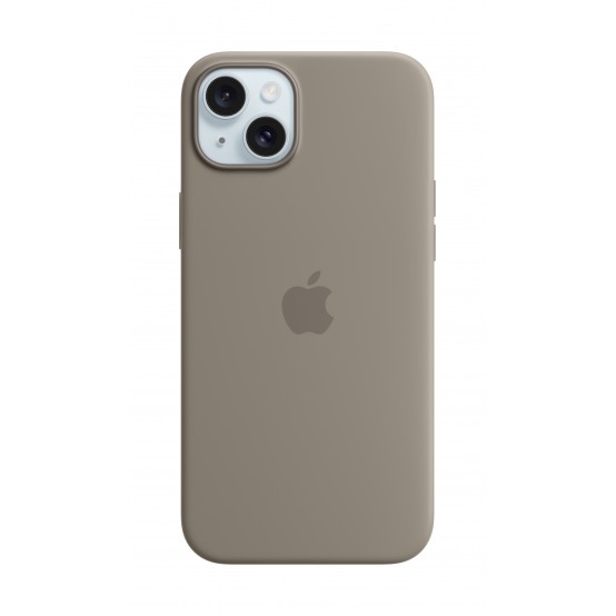 Husa Apple iPhone 15 Plus Silicone Case with MagSafe - Clay MXQU3ZM/A