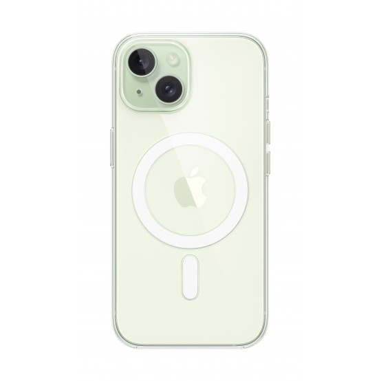 Husa Apple iPhone 15 Clear Case with MagSafe MXRK3ZM/A
