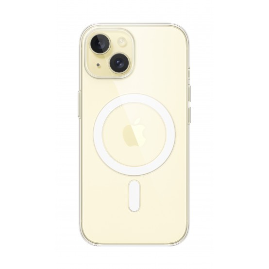 Husa Apple iPhone 15 Clear Case with MagSafe MXRK3ZM/A