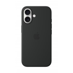 Husa Apple iPhone 16 Silicone Case with MagSafe - Black MYY13ZM/A 2