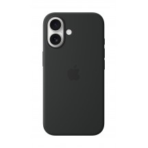 Husa Apple iPhone 16 Silicone Case with MagSafe - Black MYY13ZM/A