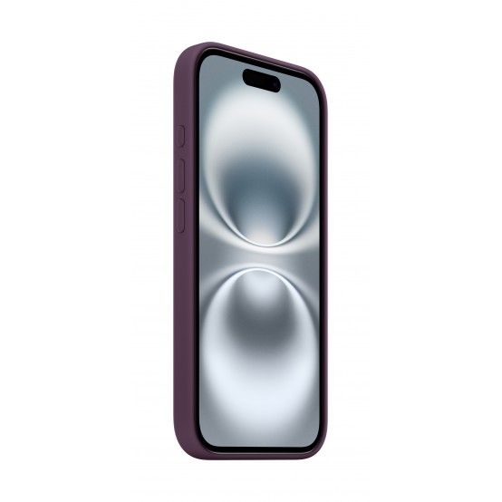 Husa Apple iPhone 16 Silicone Case with MagSafe - Plum MYY43ZM/A