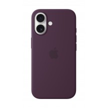 Husa Apple iPhone 16 Silicone Case with MagSafe - Plum MYY43ZM/A